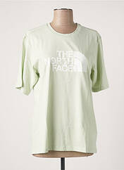 T-shirt vert THE NORTH FACE pour femme seconde vue