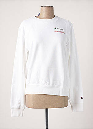 Sweat-shirt blanc CHAMPION femme