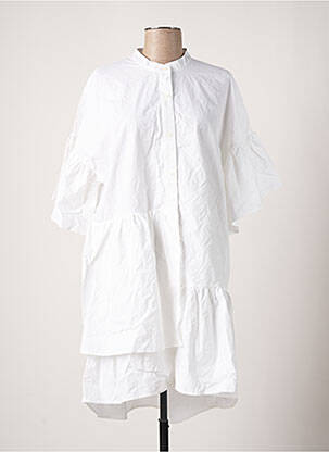 Robe courte blanc NOISY MAY femme