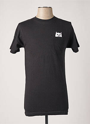 T-shirt noir RIPNDIP pour homme