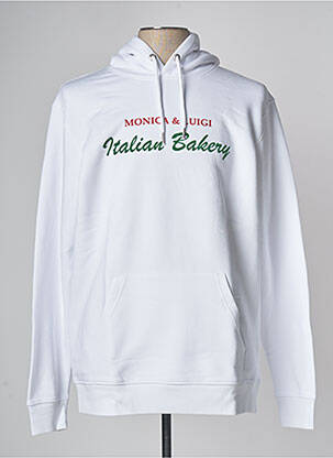 Sweat-shirt blanc HARMONY homme