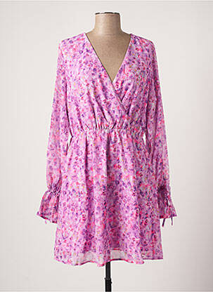 Robe courte violet NA-KD femme