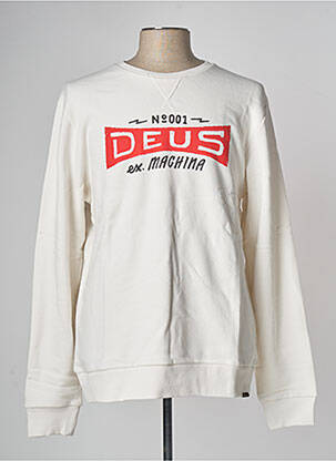 Sweat-shirt blanc DEUS EX MACHINA pour homme