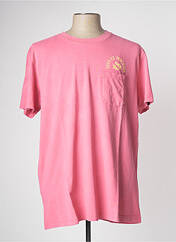 T-shirt rose DEUS EX MACHINA pour homme seconde vue