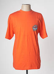 T-shirt orange WASTED PARIS pour homme seconde vue