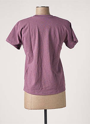 T-shirt violet OBEY femme