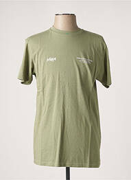 T-shirt kaki HUMAN WITH ATTITUDE homme