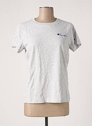 T-shirt gris CHAMPION femme