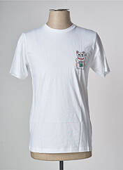 T-shirt blanc TEALER pour homme seconde vue