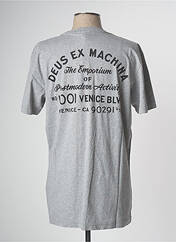 T-shirt gris DEUS EX MACHINA pour homme seconde vue