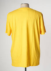 T-shirt jaune HARMONY pour homme seconde vue