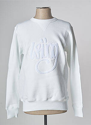 Sweat-shirt blanc WRUNG homme