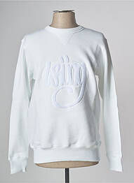 Sweat-shirt blanc WRUNG homme