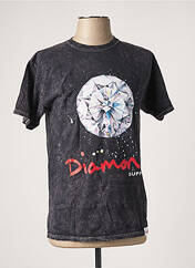 T-shirt noir DIAMOND SUPPLY CO pour homme seconde vue