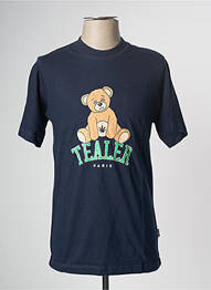 T-shirt bleu TEALER homme
