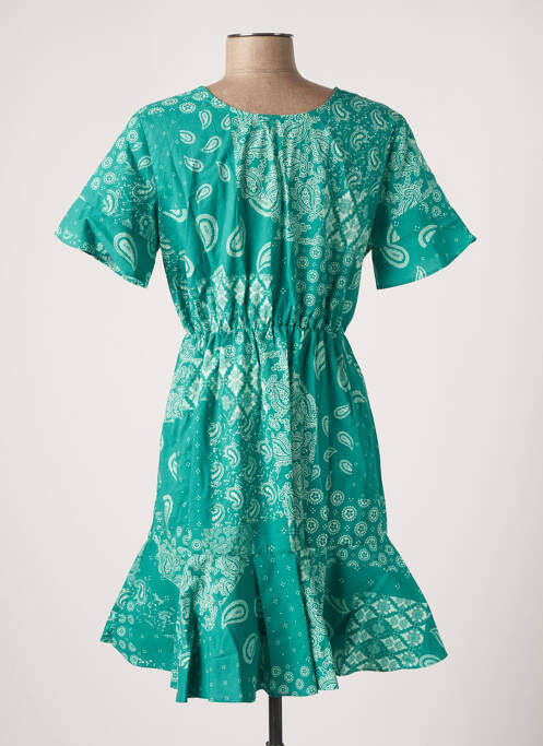 Robe courte vert GRACE & MILA femme
