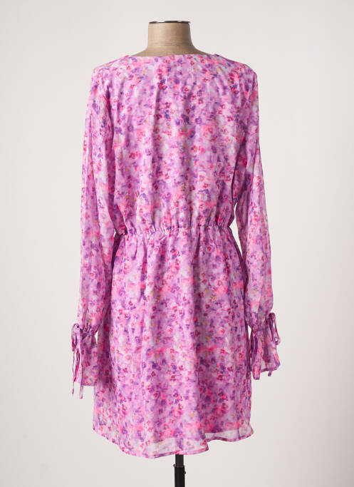 Robe courte violet NA-KD pour femme