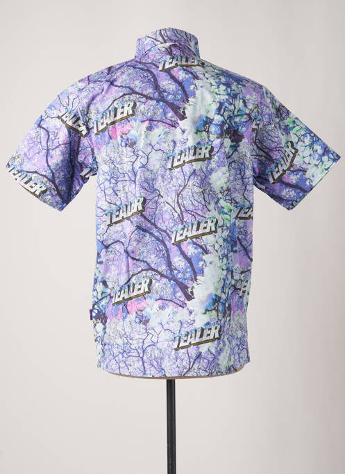 Chemise manches courtes violet TEALER pour homme