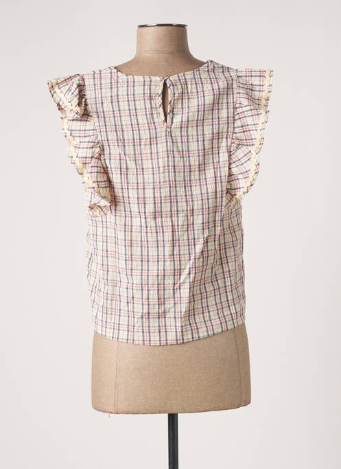 Top beige GRACE & MILA pour femme