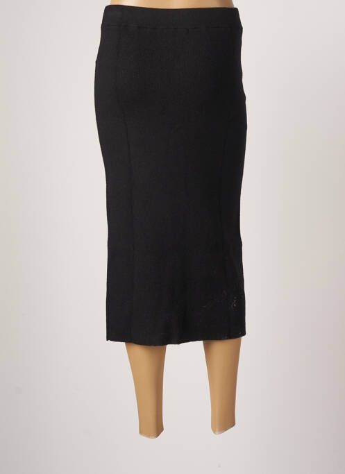 Jupe mi-longue noir NA-KD pour femme