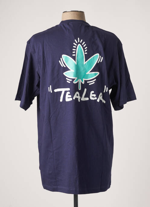 T-shirt bleu TEALER pour homme