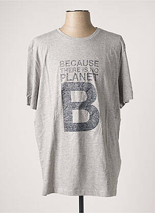 T-shirt gris ECOALF homme