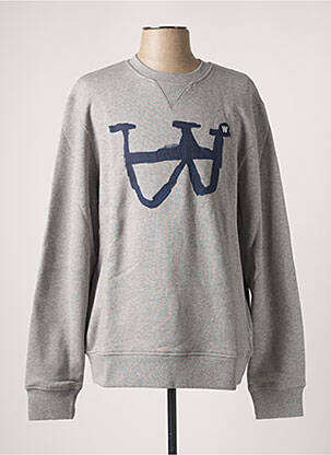 Sweat-shirt gris WOOD WOOD homme