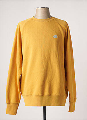 Sweat-shirt jaune DEUS EX MACHINA pour homme