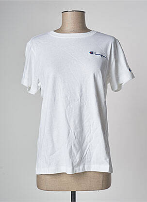 T-shirt blanc CHAMPION femme