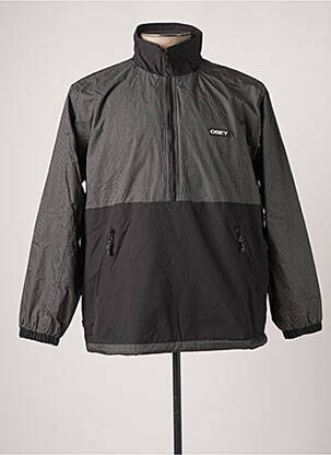 Blouson noir OBEY homme
