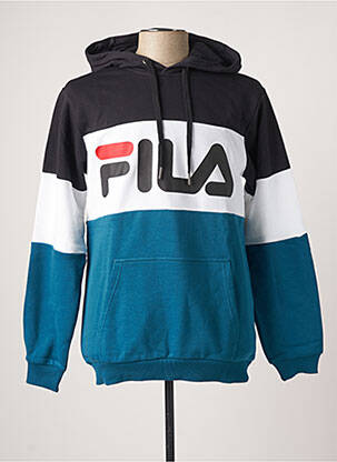 Sweat-shirt bleu FILA homme