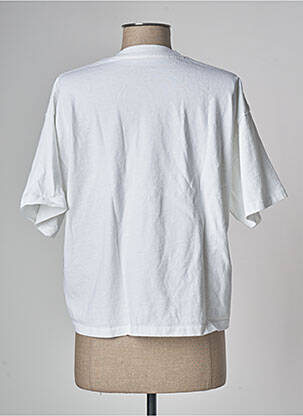 T-shirt blanc OBEY femme