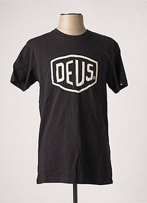 T-shirt noir DEUS EX MACHINA pour homme