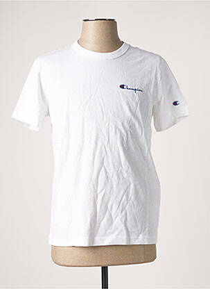 T-shirt blanc CHAMPION pour homme