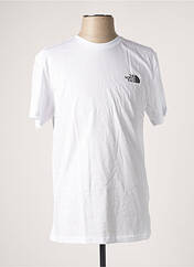 T-shirt blanc THE NORTH FACE pour homme seconde vue