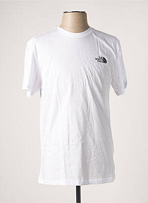 T-shirt blanc THE NORTH FACE pour homme