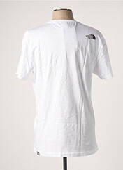 T-shirt blanc THE NORTH FACE pour homme seconde vue