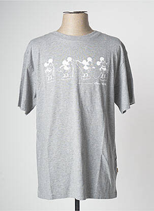 T-shirt gris WOOD WOOD homme