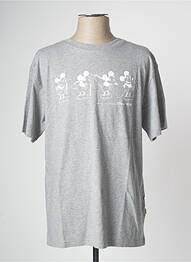 T-shirt gris WOOD WOOD homme