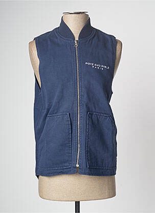 Manteau court bleu POYZ&PIRLZ homme