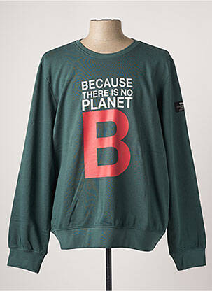 Sweat-shirt vert ECOALF homme