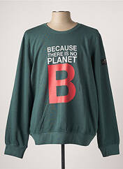 Sweat-shirt vert ECOALF pour homme seconde vue