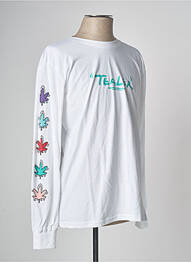 T-shirt blanc TEALER homme