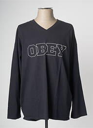 T-shirt noir OBEY homme