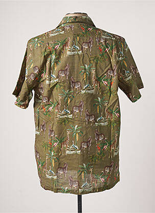 Chemise manches courtes vert EDMMOND STUDIOS homme