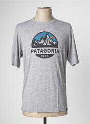 T-shirt gris PATAGONIA pour homme seconde vue