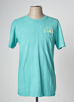 T-shirt bleu DEUS EX MACHINA pour homme