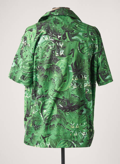 Chemise manches courtes vert DAILY PAPER pour homme