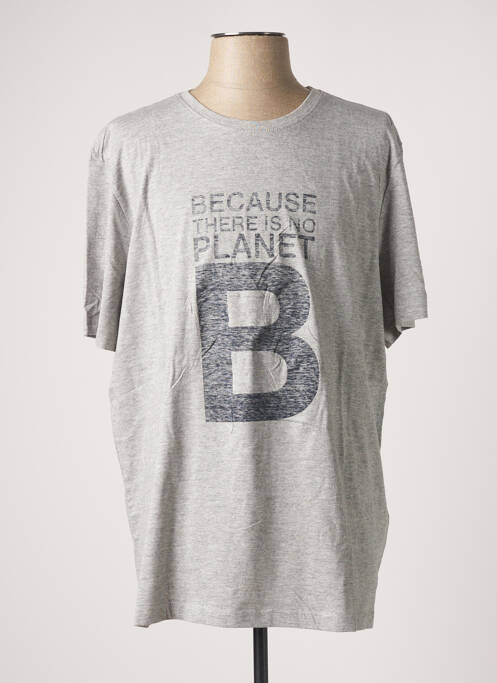 T-shirt gris ECOALF pour homme