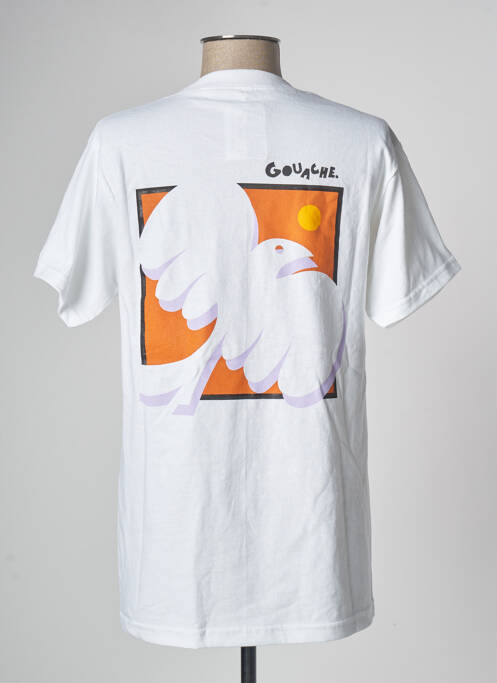 T-shirt blanc GOUACHE pour femme